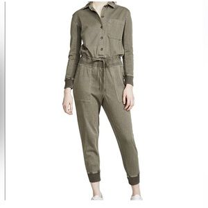 James Perse green jumpsuit